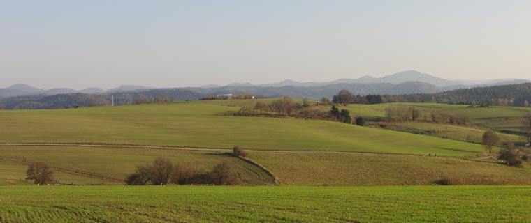 Blick in Richtung Bhmische Schweiz