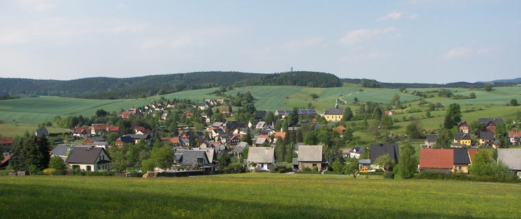 Blick auf Hinterhermsdorf