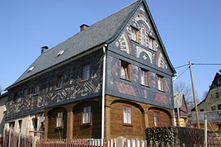 Umgebindehaus am Dorfbachweg 1